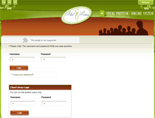 Tablet Screenshot of os.idealprotein.com